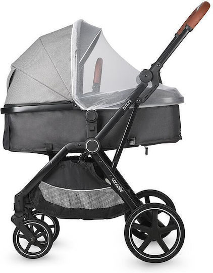 Coccolle Coccolle Amani Adjustable 3 in 1 Baby Stroller Suitable for Newborn Anthracite