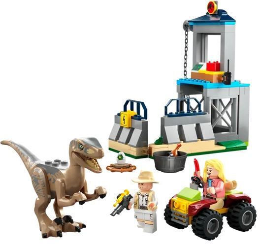 LEGO Jurassic World Velociraptor Flucht für 4+ Jahre