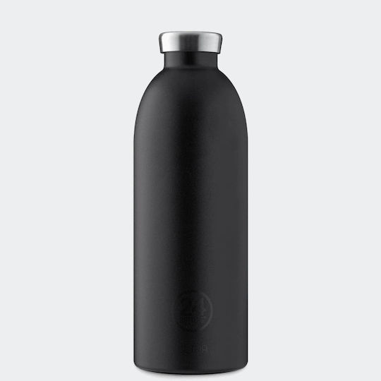 24Bottles Clima Μπουκάλι Θερμός Ανοξείδωτο BPA Free 850ml Μαύρο