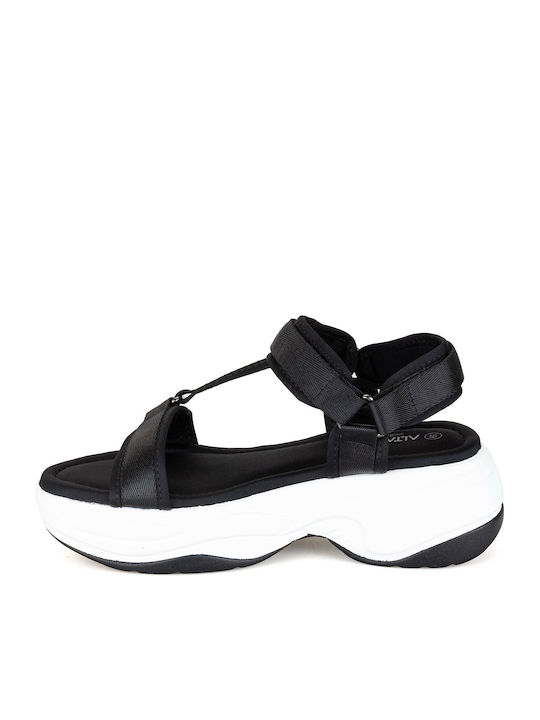 Γυναικεία Σανδάλια Sporty Μαύρα