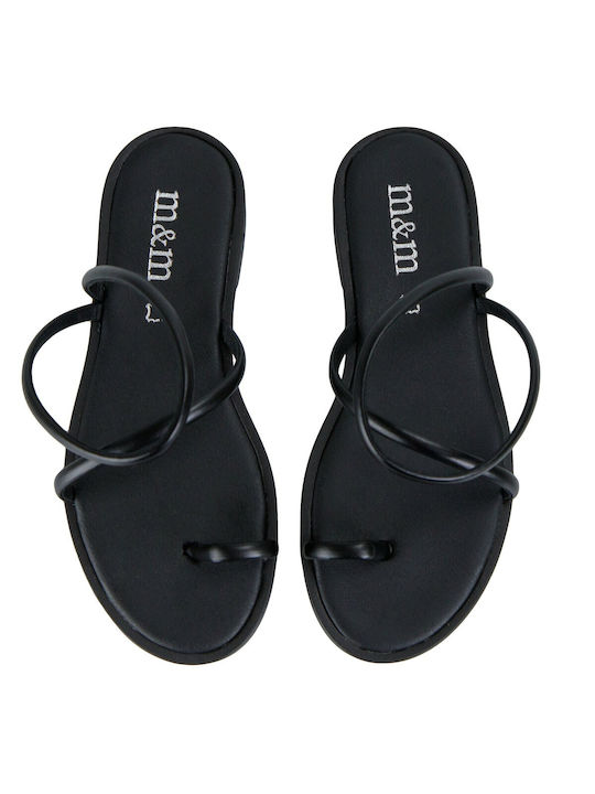 Silia D Flatforms Handmade Leather Women's Sandals Black