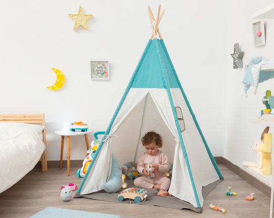 Kiokids Kinderzelt Indisch Classic Blau