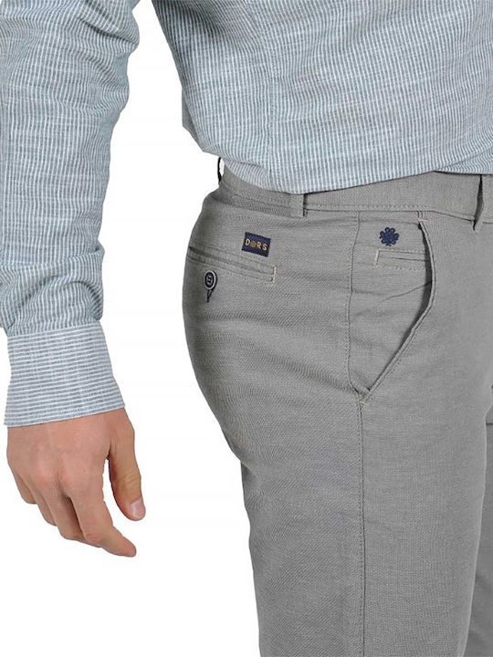 Dors Herrenhose Chino Elastisch in Normaler Passform Gray