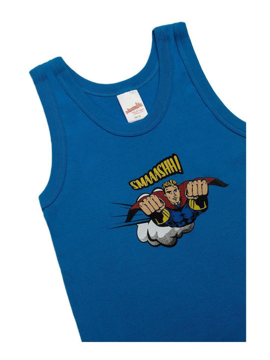 Minerva Kids' Undershirt Tank Top Blue