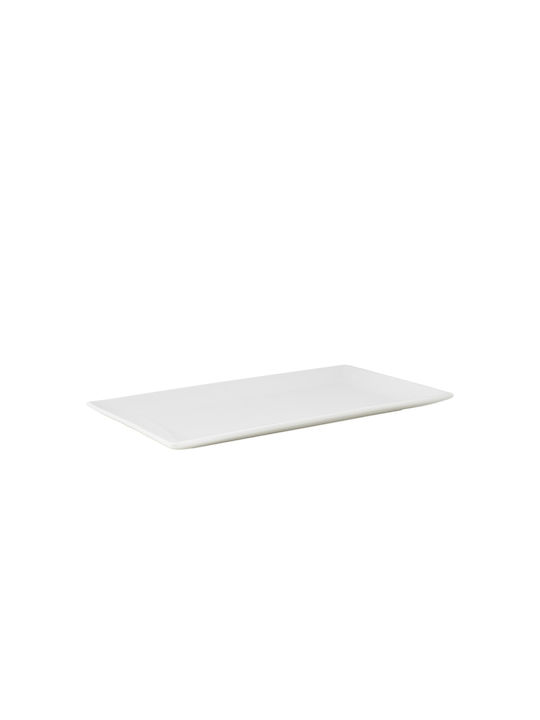 Maxwell & Williams Basics Platou de Servire Oval din Porțelan Albă 34x19buc 1buc Maxwell & Williams Basics Platou de Servire Oval din Porțelan Albă 34x19buc 1buc