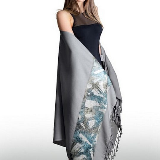 Guy Laroche Pestemal Βαμβακερή Anthracite 170x90εκ.