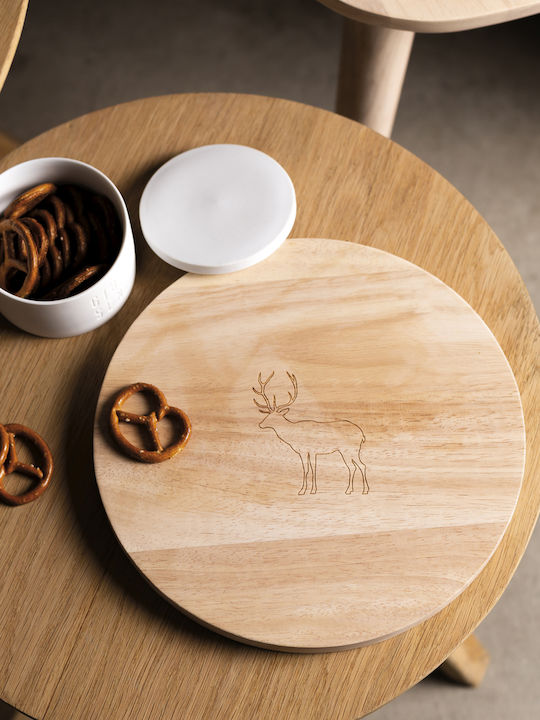 Raeder Wooden Cheese Serving Platter 24x24x1.5cm