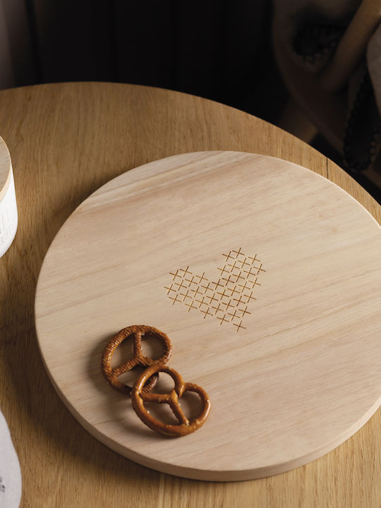 Raeder Wooden Cheese Serving Platter 24x24x1.5cm