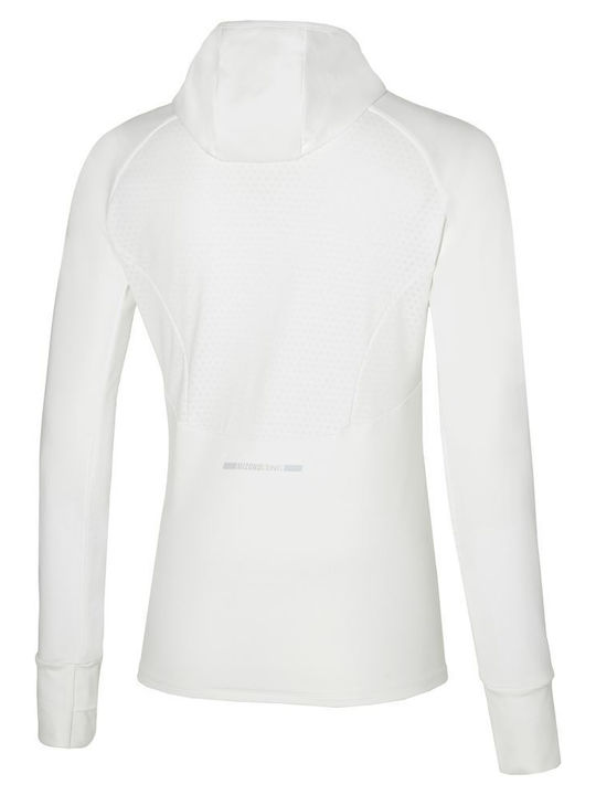 Mizuno Warmalite Women's Hooded Sweatshirt White