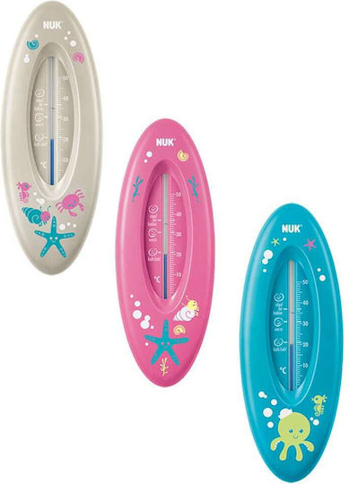 Nuk Analog Bath Thermometer Ocean 0°C - 50°C Grey