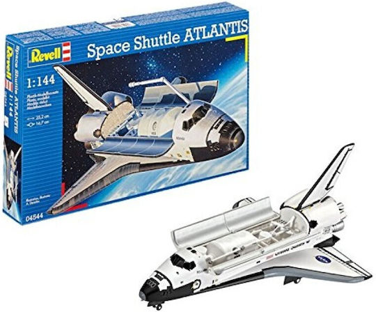 Revell Space Shuttle Atlantis Modeling Figure Spacecraft 64 Pieces in Scale 1:144 25.2x16.7cm.
