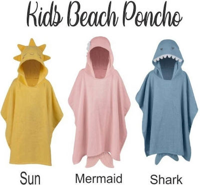 Stephen Joseph Sun Kids Beach Poncho Yellow 92 x 60cm