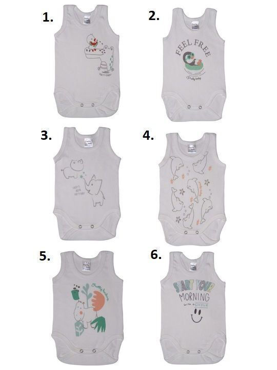 Pretty Baby Baby Bodysuit Set Sleeveless Feel Free