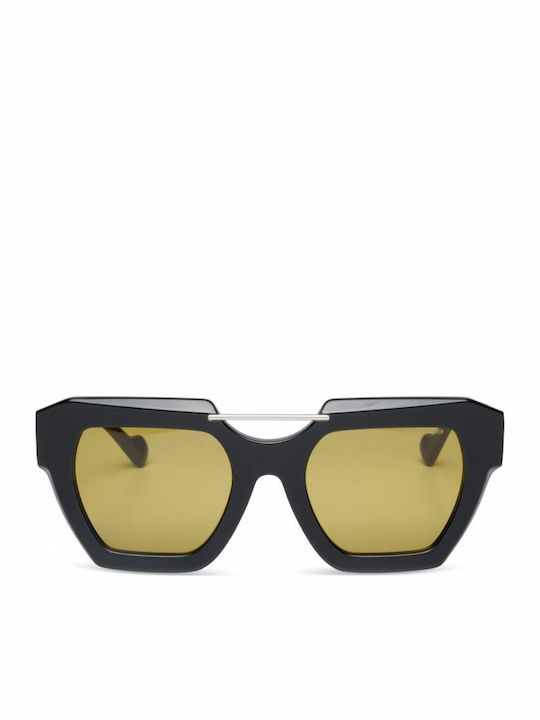 Kreuzbergkinder Phoenix Sunglasses Μαύρα with Acetate Frame & Brown Lens Kreuzbergkinder Phoenix Sunglasses Μαύρα with Acetate Frame & Brown Lens