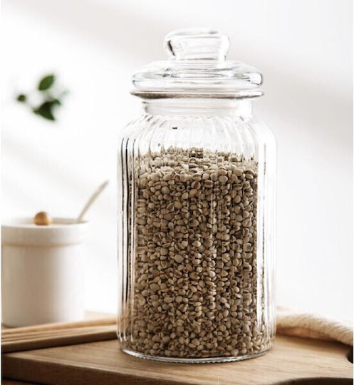 Viosarp Βάζο Γενικής Χρήσης με Καπάκι Γυάλινο 11cm Viosarp Βάζο Γενικής Χρήσης με Καπάκι Γυάλινο 11cm