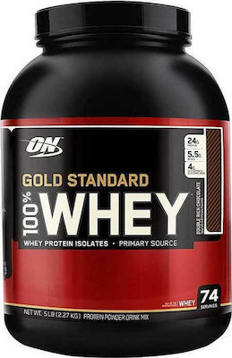 Optimum Nutrition Gold Standard 100% Whey Proteină din Zer cu Aromă de Banana Cream 2.27kg