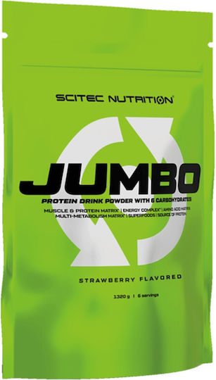 Scitec Nutrition Jumbo Drink Powder With 6 Carbohydrates mit Geschmack Vanille 1.32kg