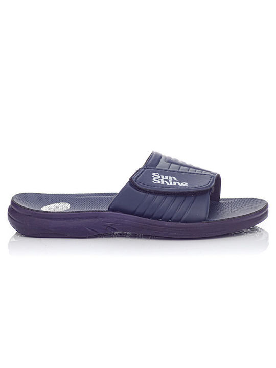 Sunshine Men's Slides Blue