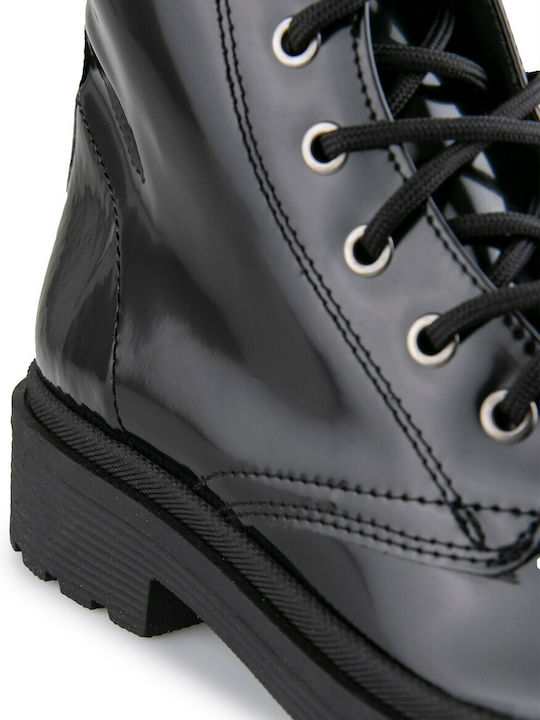 Silia D Boots Black GLD-160 (LBLK)