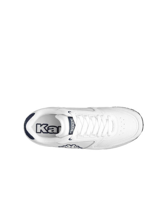 Kappa Logo Voghera 5 Ανδρικά Sneakers Λευκά