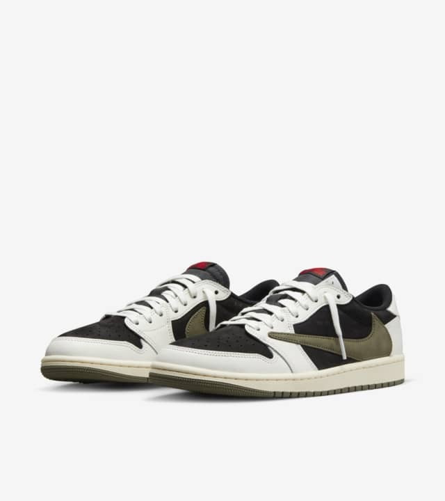 Jordan Travis Scott X Air Jordan 1 Low OG Adidași Pentru Femei Alb