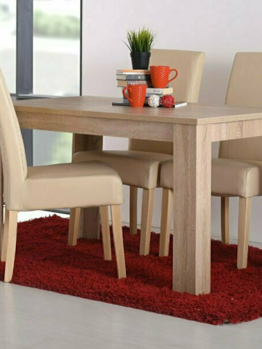 Rodeo Table Kitchen Wooden Sonoma 120x70x76cm