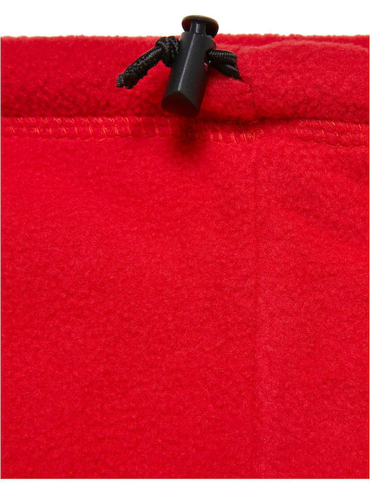 Nasa Fleece Set Ανδρικό Κασκόλ Λαιμού Fleece Κόκκινο