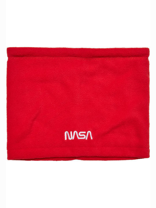 Mister Tee Nasa Fleece Set Căciulă bărbați pentru gât Fleece Roșu