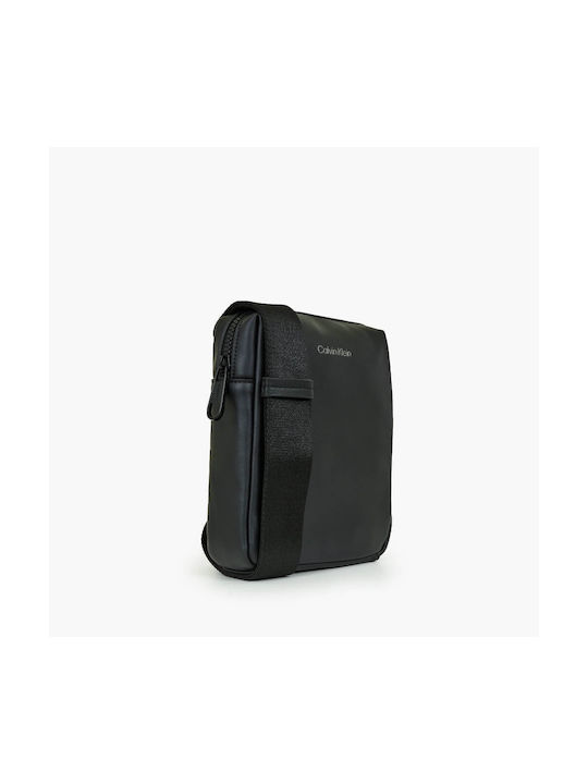 Calvin Klein Reporter Ανδρική Τσάντα Ώμου / Χιαστί σε Μαύρο χρώμα