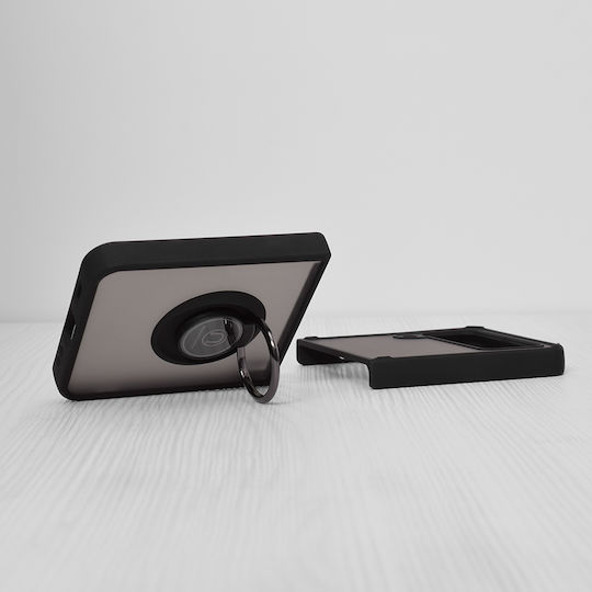 Techsuit Techsuit Glinth Back Cover Πλαστικό / Σιλικόνης 2mm Μαύρο (Galaxy Z Flip3 5G)