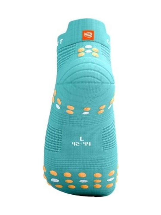 Compressport Pro Racing V4.0 Running Κάλτσες Τιρκουάζ 1 Ζεύγος
