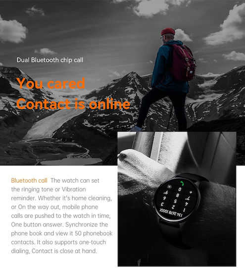 Aoke K58 Smartwatch (Schwarz)