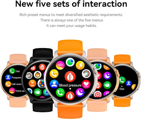 Aoke K58 Smartwatch (Schwarz)