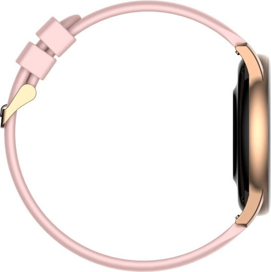 Kieslect L11 Pro 46mm Smartwatch με Παλμογράφο (Ροζ)