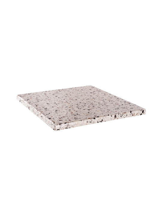 Freebox Square Table Surface Werzalit in Beige Color 80x80cm FB95231.16 1pcs