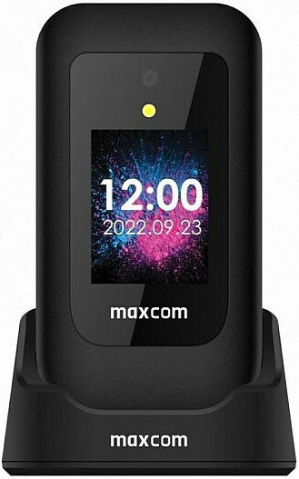 MaxCom MM827 Dual SIM Mobile with Large Buttons Black