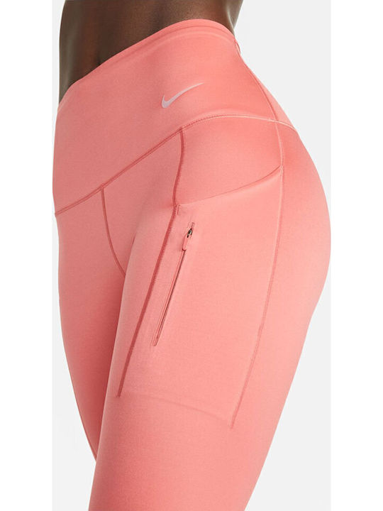 Dri-Fit Go Training Women's Cropped Leggings Orange