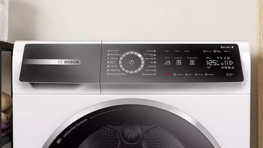 Bosch Serie 8 Uscător de rufe 9kg cu pompă de căldură