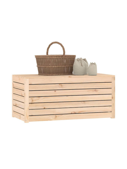 vidaXL Cutie de depozitare pentru exterior Lemn L101xW50.5xH46.5buc