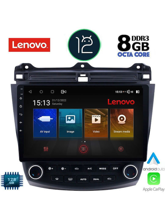 Lenovo Ηχοσύστημα Αυτοκινήτου για Honda Accord (Bluetooth/USB/WiFi/GPS) με Οθόνη Αφής 10.1"