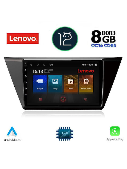 Lenovo Ηχοσύστημα Αυτοκινήτου για VW Touran (Bluetooth/USB/WiFi/GPS) με Οθόνη Αφής 10.1"