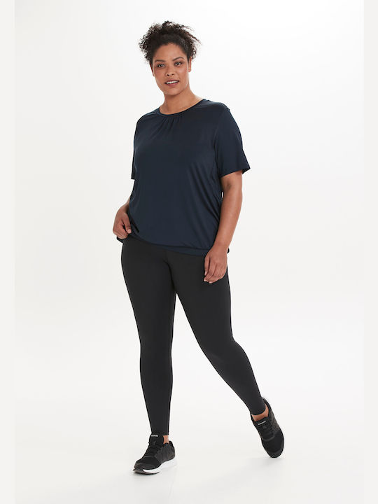 Q Plus Size Leggings Lucy W Long Tights - 1001 Black