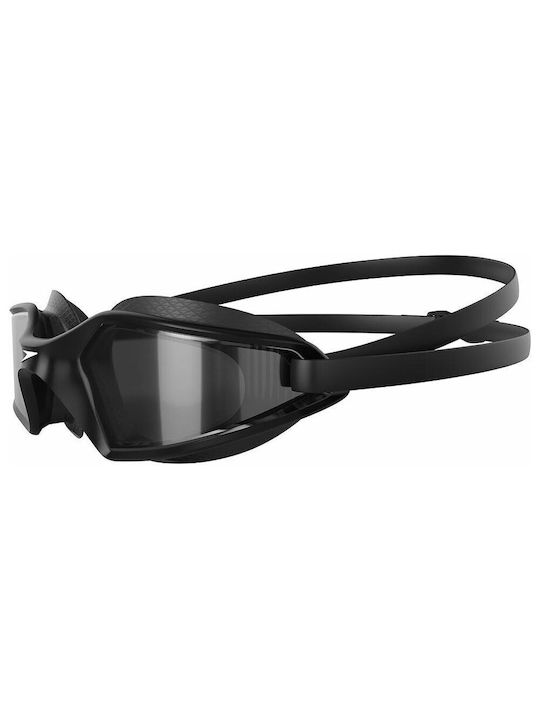 Speedo Hydropulse Swimming Goggles Adults with Anti-fog Lenses Black