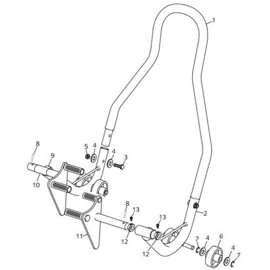 Puig Motorcycle Front Wheel Stand with 200kg Maximum Weight