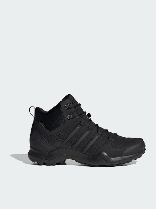 adidas Terrex Swift R2 Mid Мъжки Планински Боти Водоустойчиви с Мембрана Gore-Tex Черни