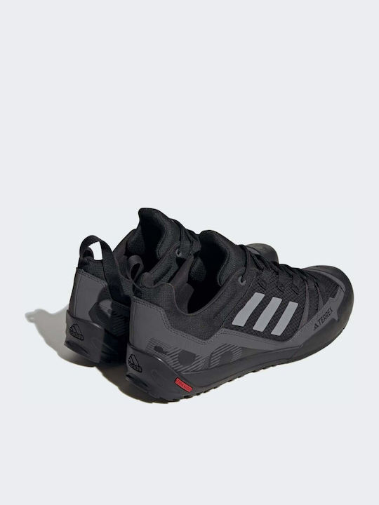 adidas Terrex Swift Solo 2.0 Men's Hiking Shoes Waterproof With Gore-Tex Membrane Black