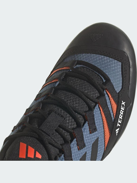 adidas Terrex Swift Solo 2.0 Männer Wanderschuhe Wasserdicht mit Gore-Tex-Membran Silber