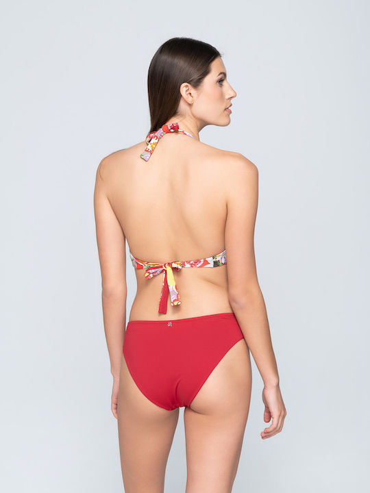 Luna Granada Bikini Slip Red