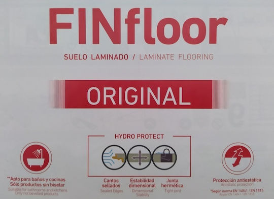 Finsa Original Columbia Oak Πάτωμα Laminate 8mm