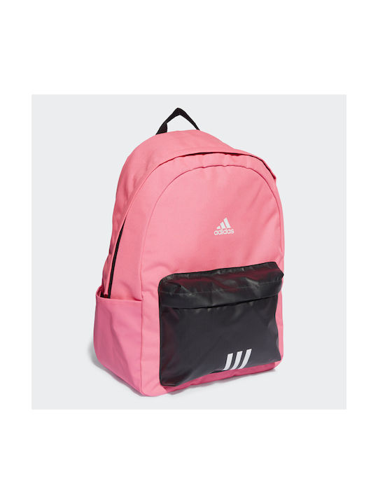 Adidas Classic Badge Of Sport 3-Stripes Women's Fabric Backpack Pink 27.5lt